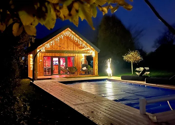 Ferienhaus Gite Gites De France - Le Cottage Des Hauts Poiriers - Piscine & Spa Quincampoix