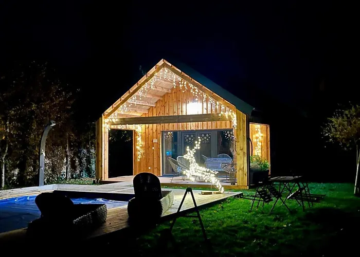 Ferienhaus Gite Gites De France - Le Cottage Des Hauts Poiriers - Piscine & Spa Quincampoix