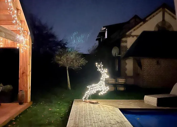 Ferienhaus Gite Gites De France - Le Cottage Des Hauts Poiriers - Piscine & Spa Quincampoix