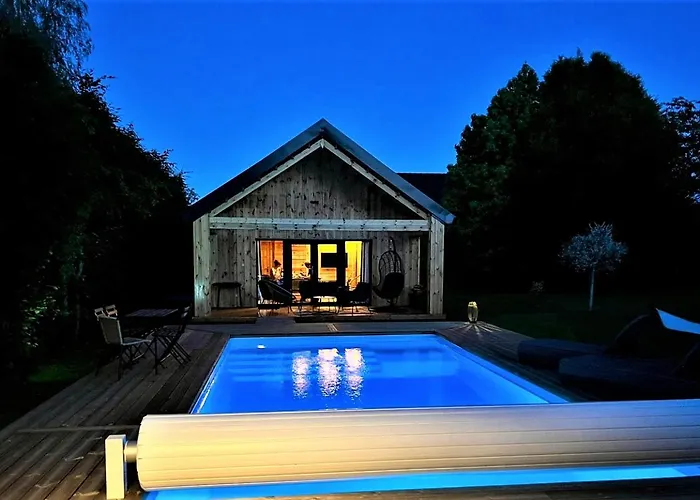 Ferienhaus Gite Gites De France - Le Cottage Des Hauts Poiriers - Piscine & Spa Quincampoix