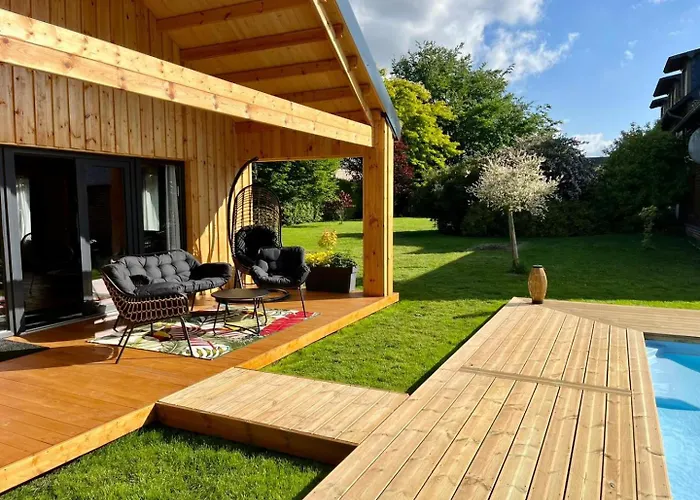 Gite Gites De France - Le Cottage Des Hauts Poiriers - Piscine & Spa Ferienhaus Quincampoix