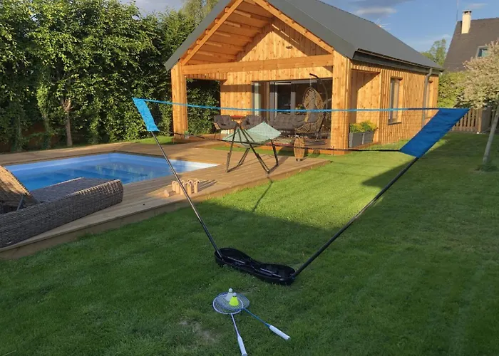 Gite Gites De France - Le Cottage Des Hauts Poiriers - Piscine & Spa Ferienhaus Quincampoix